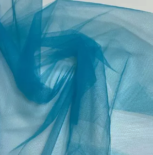 TULE LISO AZUL CELESTE LARGURA 2,40 M