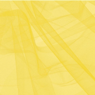 TULE LISO AMARELO LARGURA 2,40 M