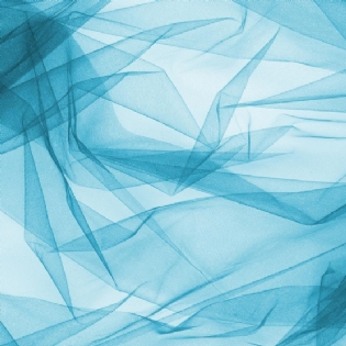 TULE LISO TURQUESA LARGURA 1,20 M