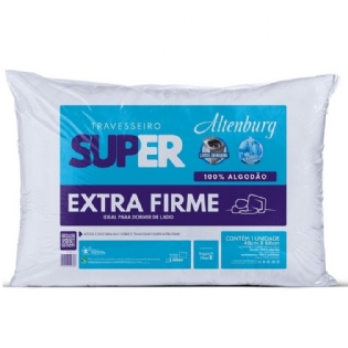 TRAVESSEIRO ALTENBURG EXTRA FIRME BRANCO 48X68 CM