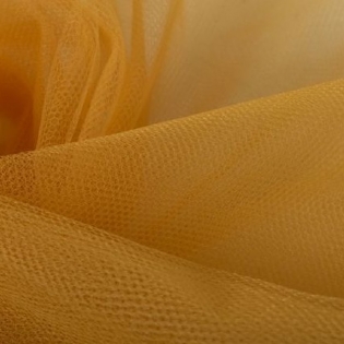 TULE LISO AMARELO OURO LARGURA 1,20 M